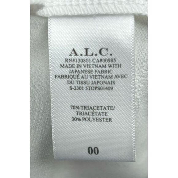 ALC Beau Corset Top in White NWT Size 00 - Picture 9 of 10